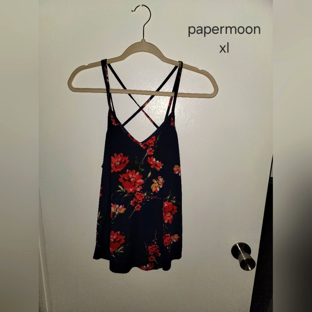 Papermoon XL Navy and Red
